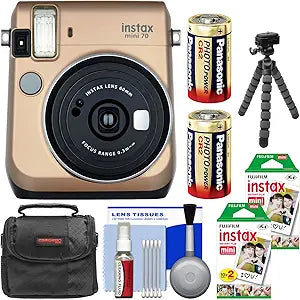 Fujifilm K-93730-02 Instax Mini 70 Instant Film Camera Kit