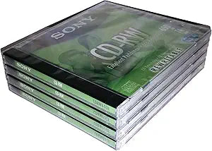 Sony CDRW650L CD-RW Discs 4-Pack — main product image