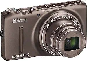 Nikon COOLPIX S9500: 18MP, 22x Zoom, Wi-Fi, GPS (Bronze)