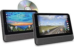 RCA DRP29101 Dual 10" Tablet & DVD Player Combo