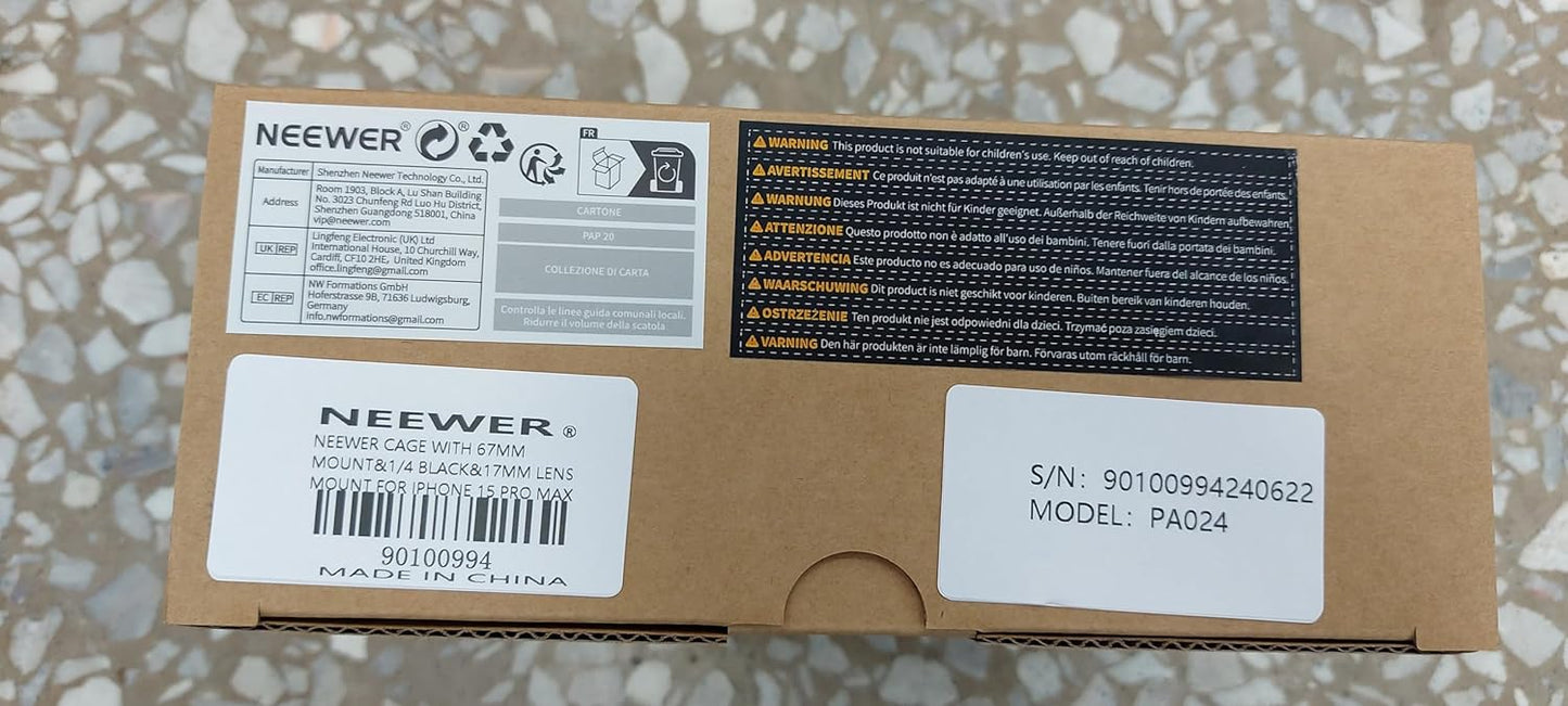 Neewer 90100994 iPhone 15 Pro Max Video Rig