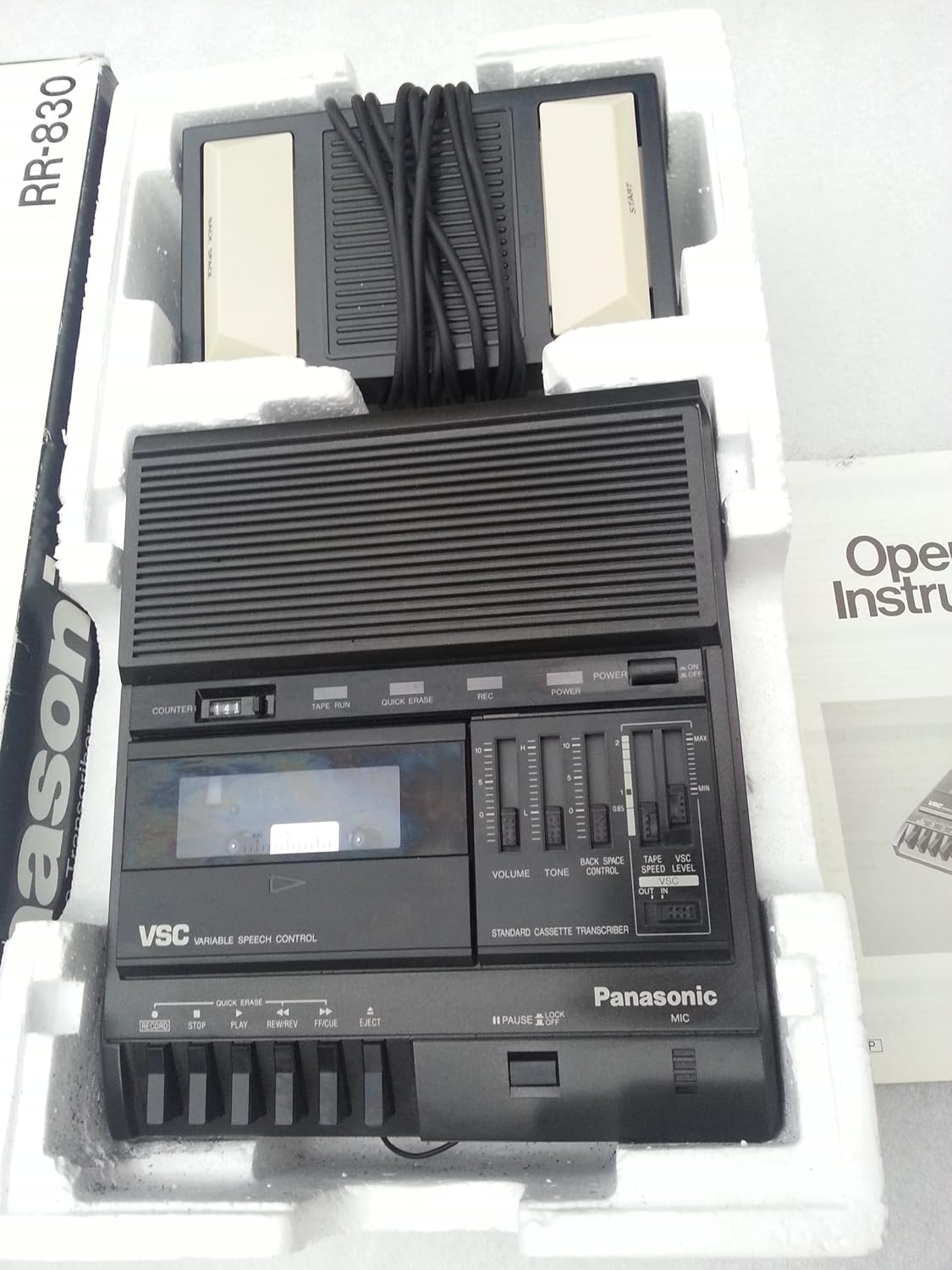 Panasonic RR830 Transcriber Standard Cassette