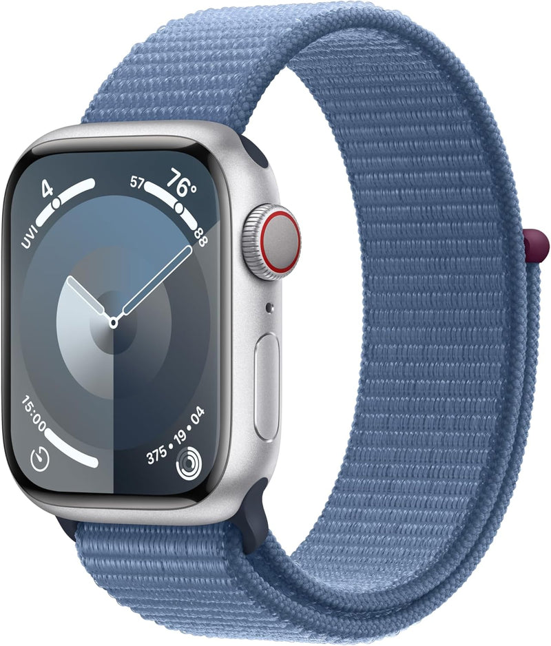 Apple Watch Series 9 Cellular 41mm Aluminum Winter Blue — main product image