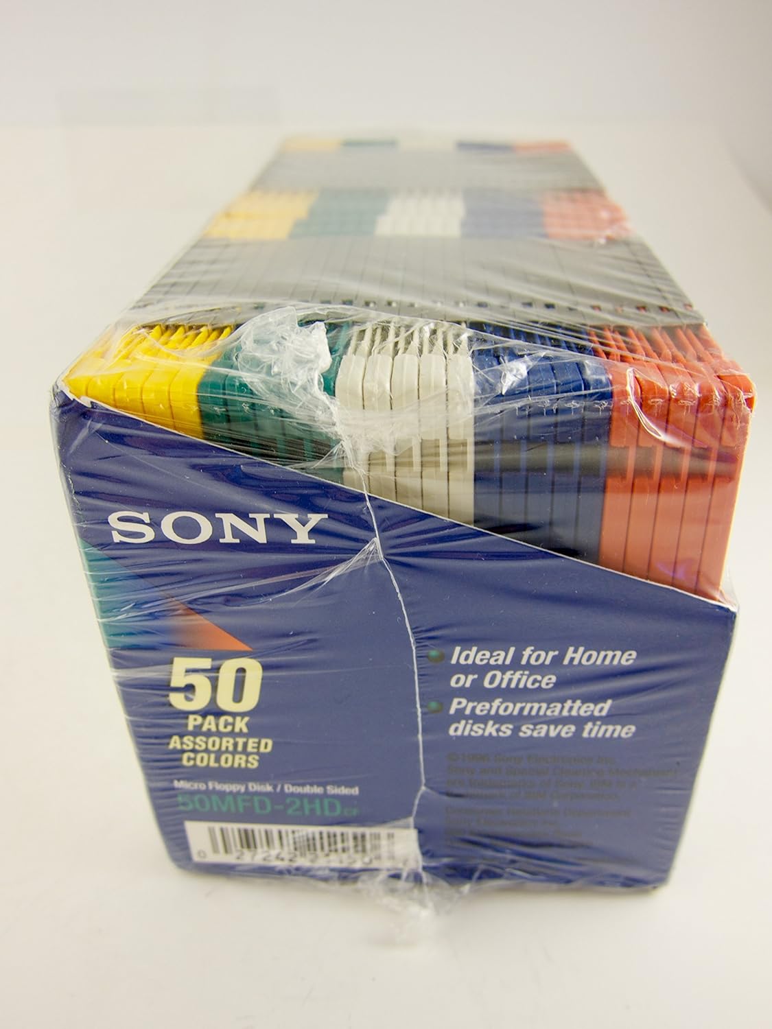 Sony LYSB00XIEF6XG 3.5" Floppy Disks MFD-2HD 50-Pack