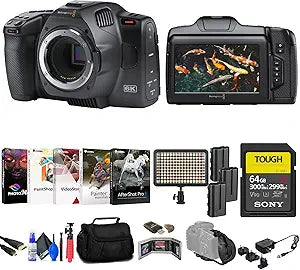 Blackmagic Design CINECAMPOCHDEF6K2 Pocket Cinema 6K G2 Bundle
