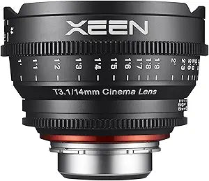 Rokinon Xeen XN14-PL 14mm T3.1 Professional Cine Lens PL Mount