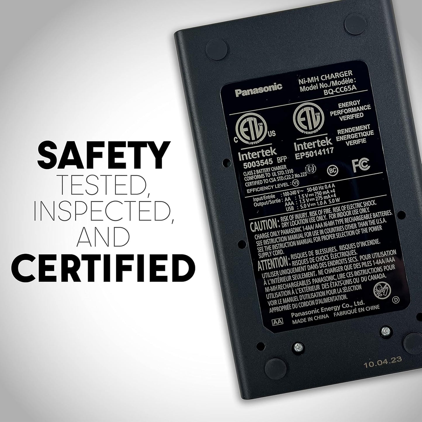 Panasonic BQ-CC65 Eneloop Pro Quick Charger