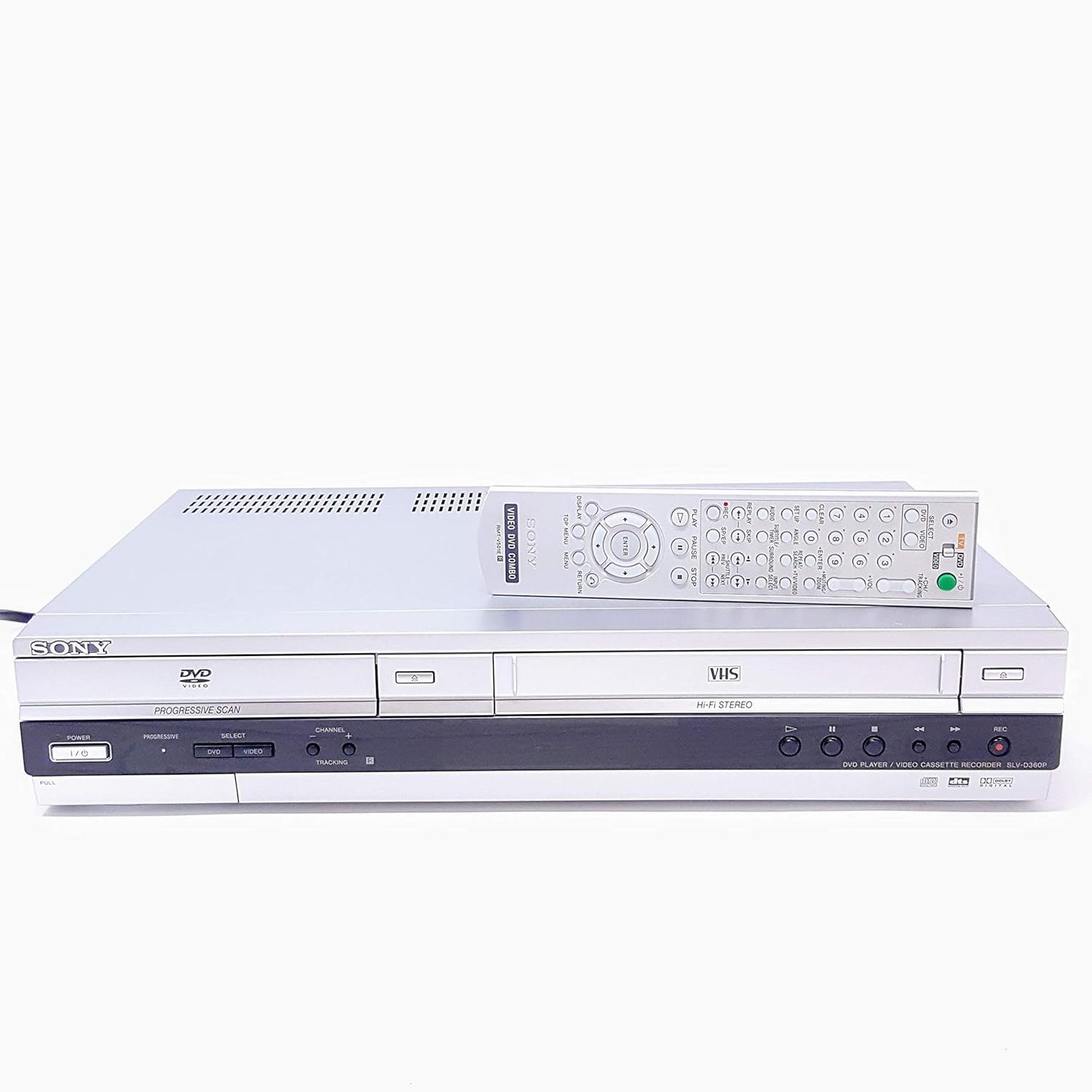 Sony SLV-D360P-cr DVD VCR Combo Player: 4-Head Hi-Fi (Renewed)