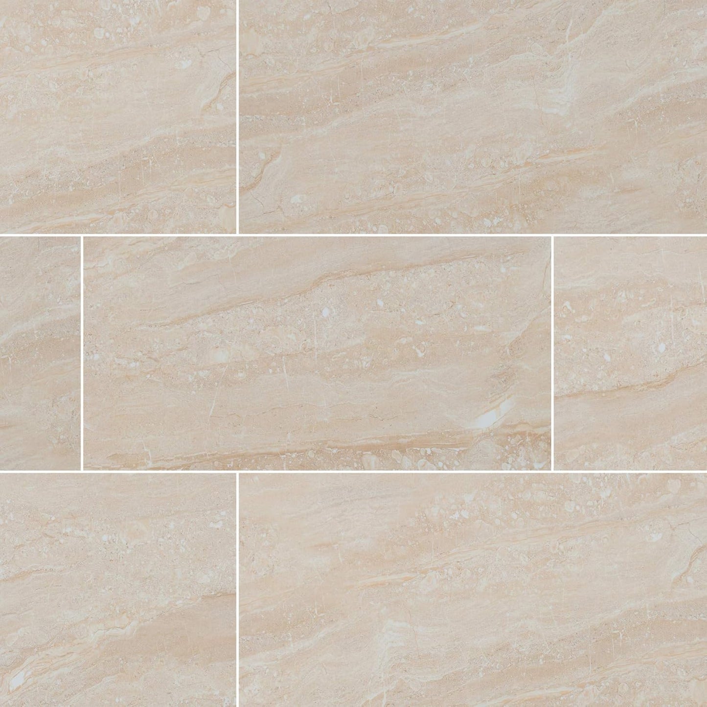 MSI NARIORO1224P Stone Aria Oro 12"x24" Polished Tile Beige