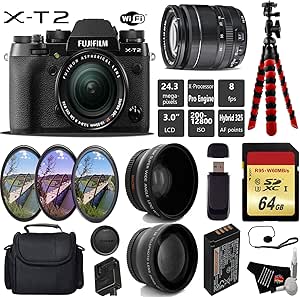 Fujifilm FUJIFILM X-T2 Mirrorless Camera Bundle