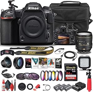 Nikon D500 DSLR Camera Kit with 16-80mm Lens Renewed