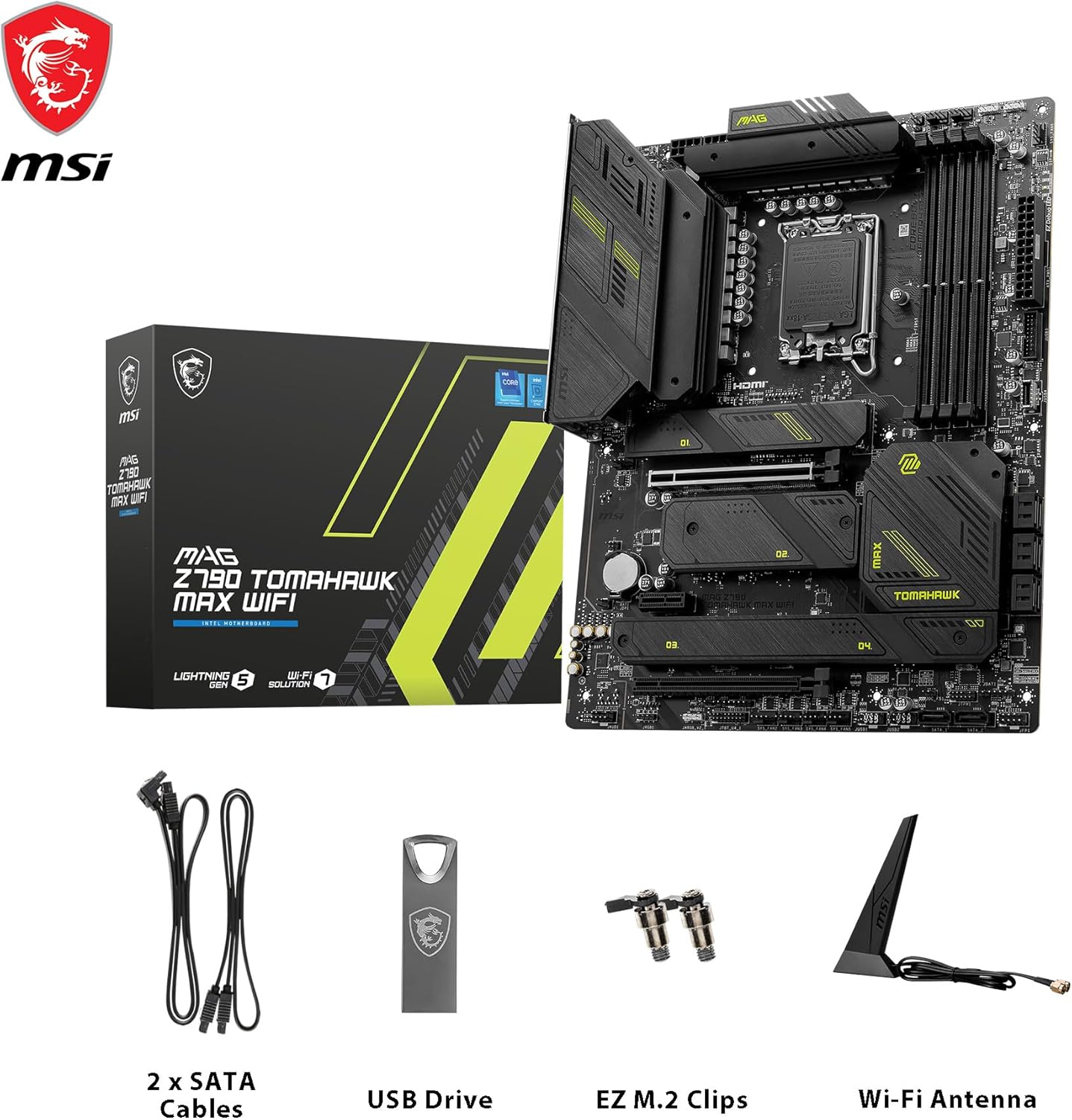 MSI MAG Z790 Tomahawk MAX WiFi Gaming Motherboard