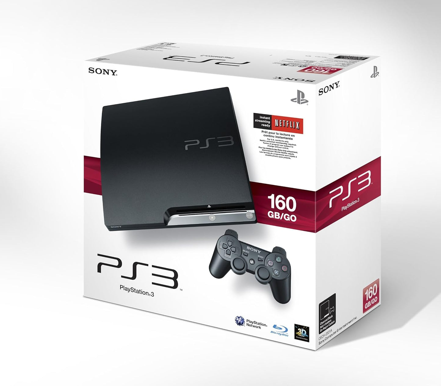 Sony Playstation 3 160GB Renewed Gaming Console