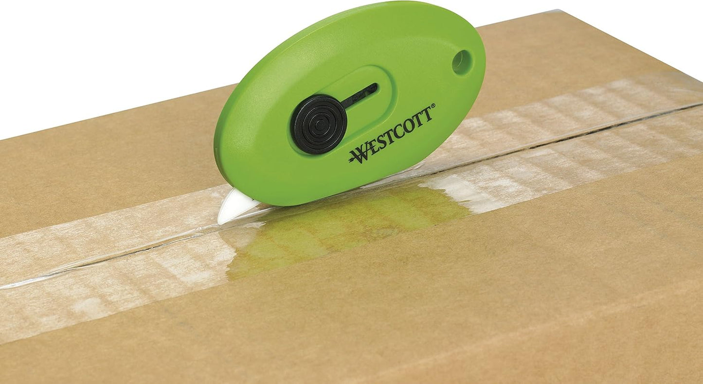 Westcott Mini Ceramic Safety Blade Cutter Green