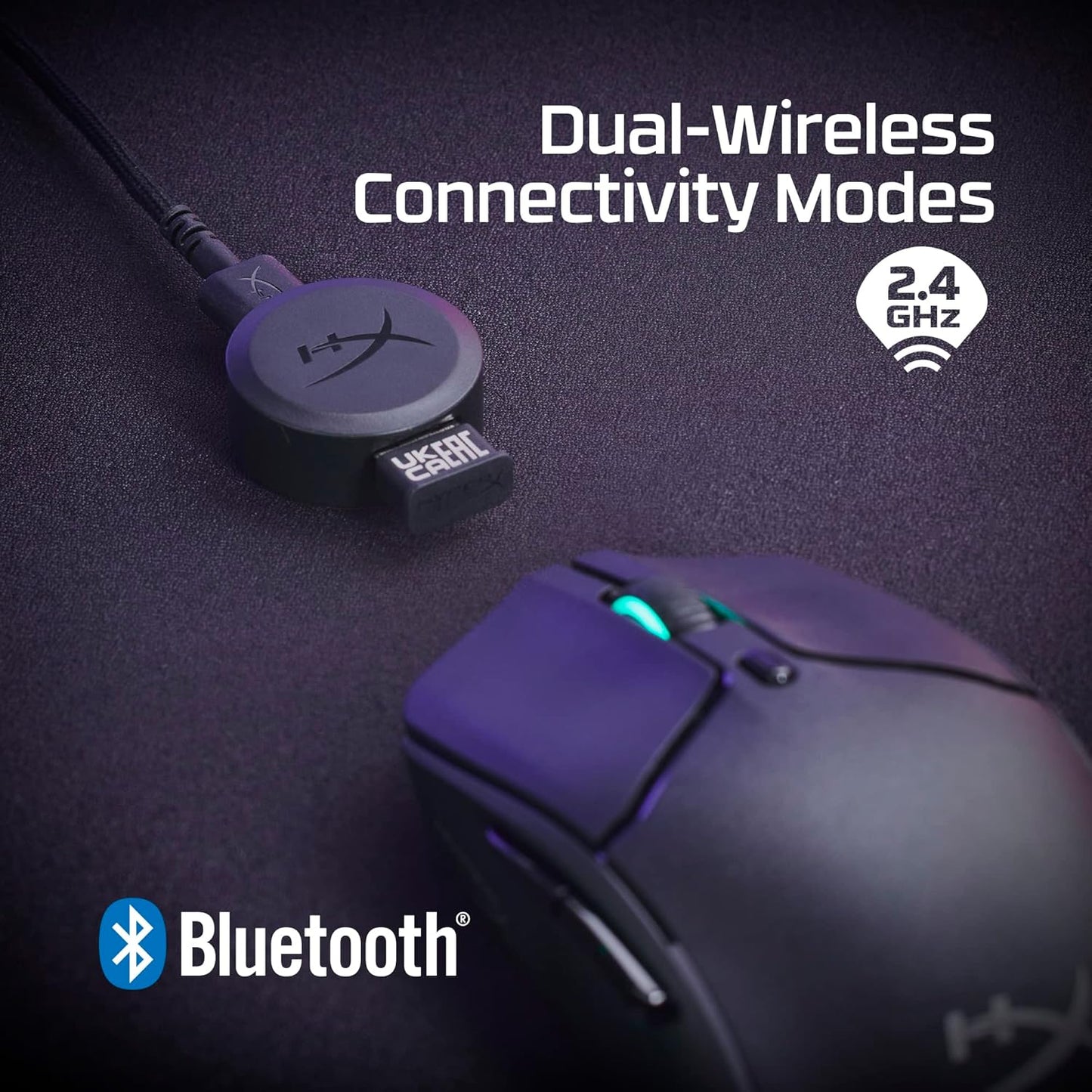 HyperX 6N0B0AA Pulsefire Haste 2 Wireless Gaming Mouse
