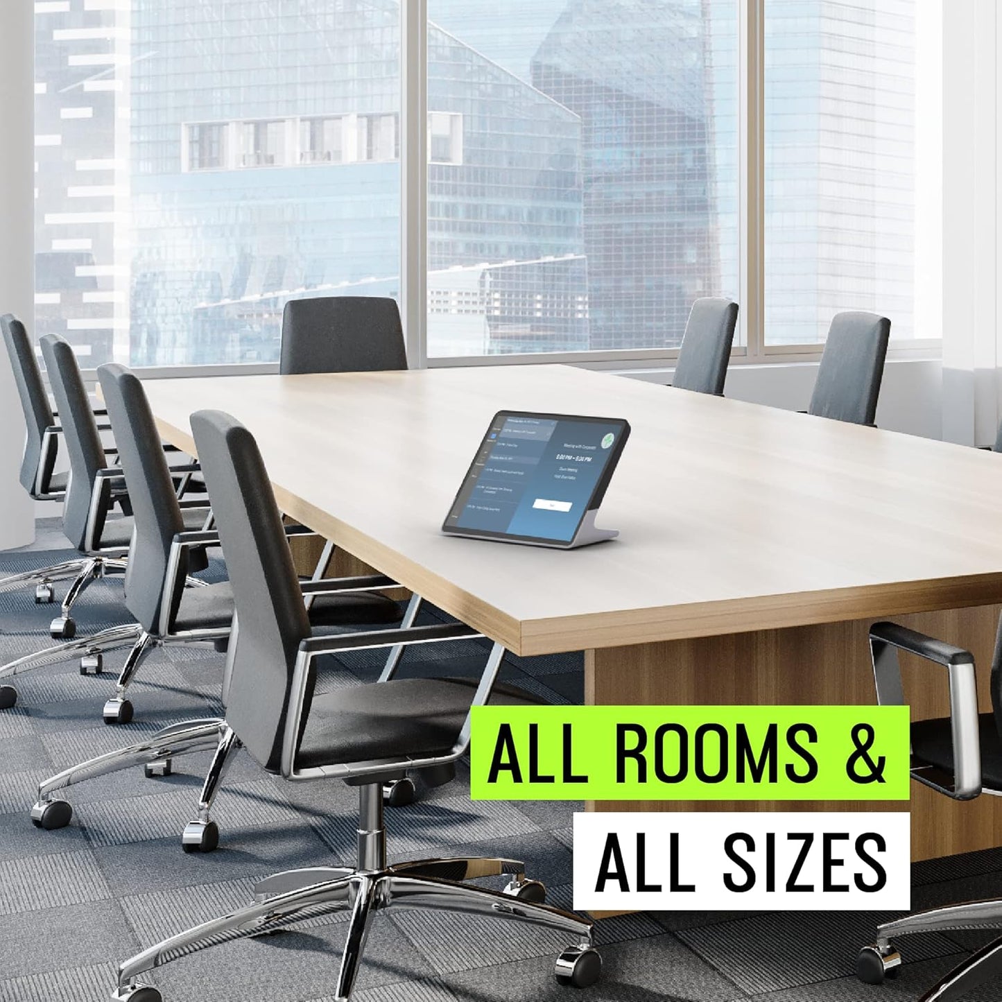 Shure CONTROL1 Stem 10-inch Touch Display Conference Room Controller