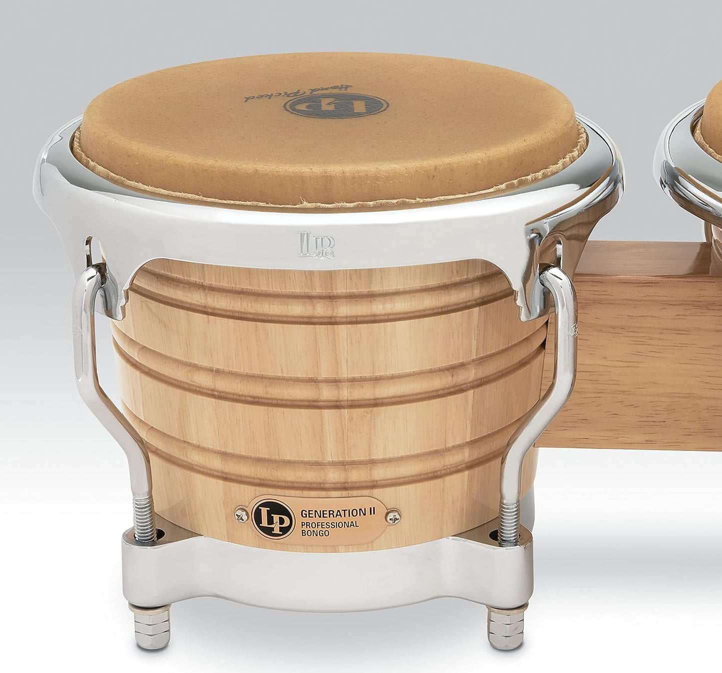 Latin Percussion LP201AX-2 Generation II Bongos Natural