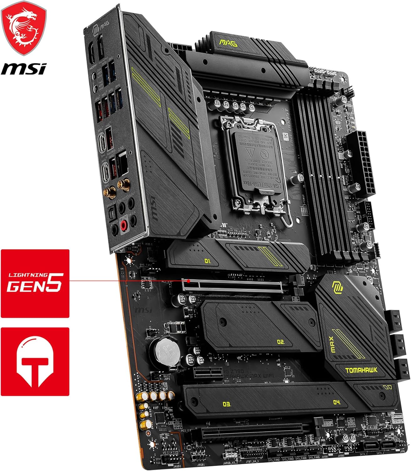 MSI MAG Z790 Tomahawk MAX WiFi Gaming Motherboard