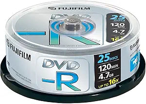 Fuji DVD-R 4.7GB 25-Pack (Discontinued) — main product image