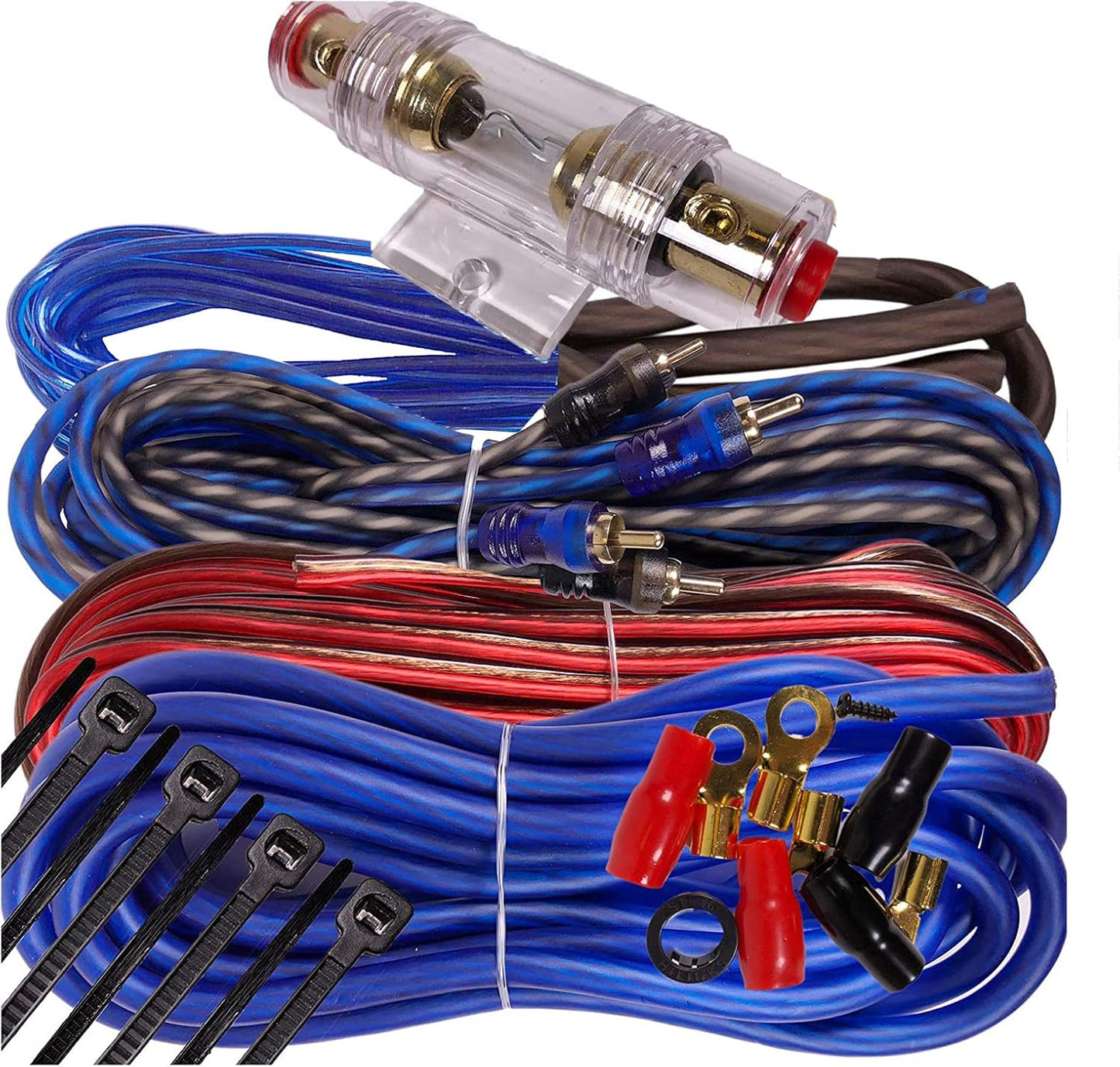Gravity BGR-KIT8-PK3 1000W 8 Gauge Amp Wiring Kit