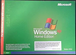 Microsoft Windows XP Home Edition OEM Full Install — main product image