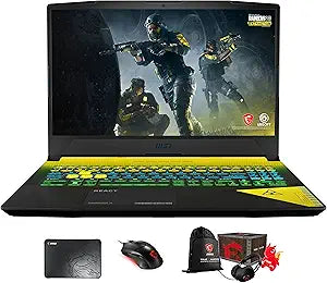MSI Rainbow6E12050 RTX 3070 Crosshair 15 i7 Gaming Laptop