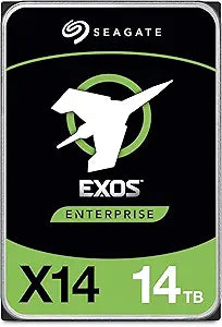 Seagate ST14000NM0048 14TB SAS Exos X14 Enterprise HDD — main product image