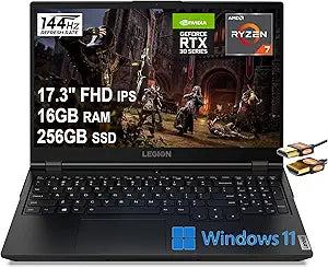 Lenovo Legion 5 17 Gaming Laptop - Ryzen 7 5800H, RTX 3060, 16GB RAM