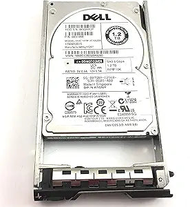 Dell 87GNY 1.2TB 10K SAS 2.5" 6G Hard Drive Renewed