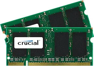 Crucial CT2K2G2S800M 4GB DDR2 SODIMM Mac Memory
