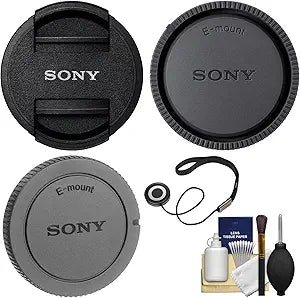 Sony K-107999-08 55mm Lens Cap Kit ALC-F55S Cleaning