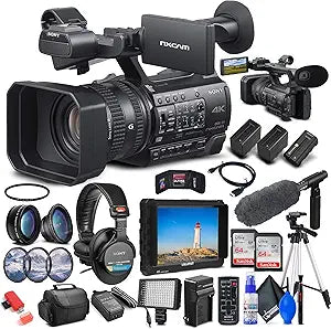 Sony HXR-NX200 Full HD NXCAM Camcorder Pro Bundle Renewed