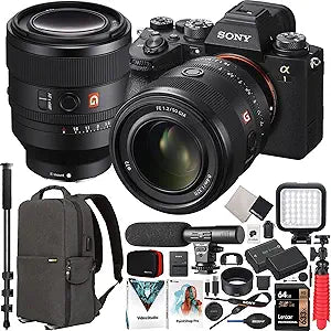 Sony E40SNILCE1BODYX13 Alpha 1 Camera 50mm Lens Bundle