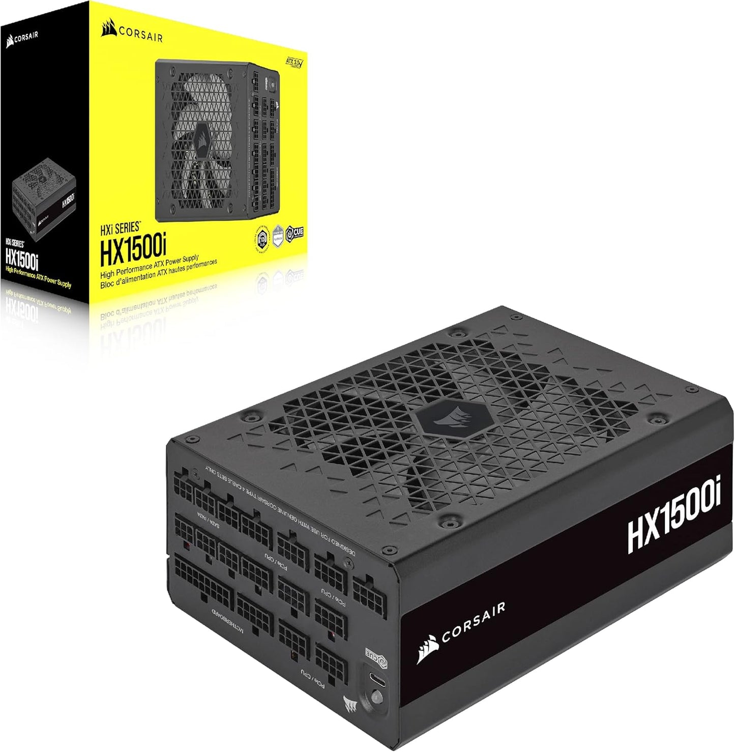 Corsair CP-9020261-NA HX1500i 1500W 80+ Platinum ATX 3.0 PSU