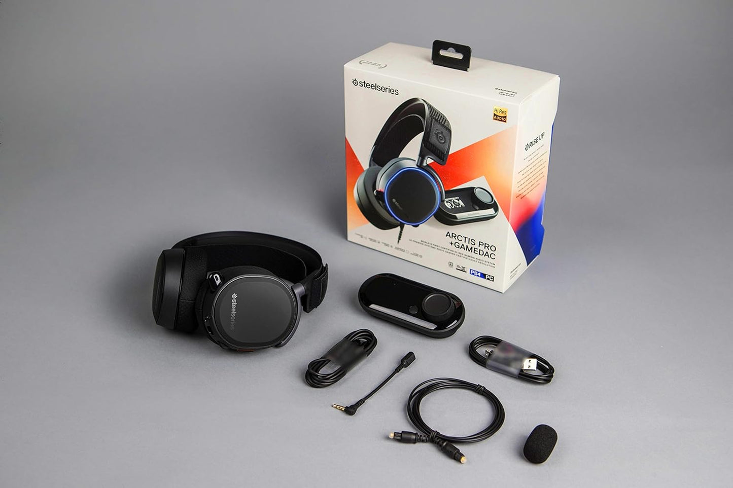 SteelSeries 61453 Arctis Pro GameDAC Hi-Res Gaming Headset
