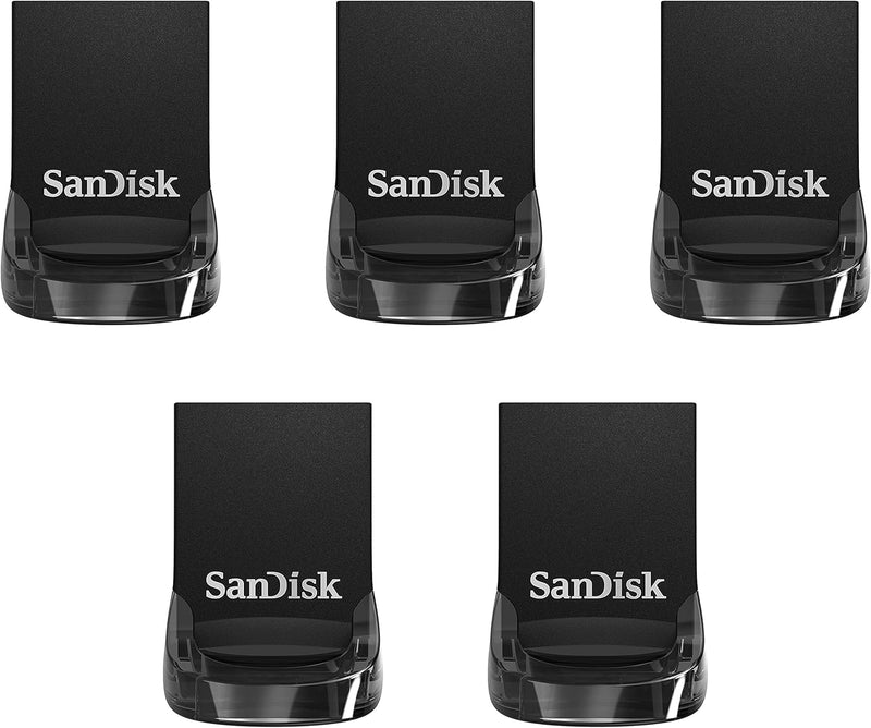 SanDisk SDCZ430-064G-B5CT Ultra Fit 64GB USB 3.1 Flash Drive (5-Pack) — main product image