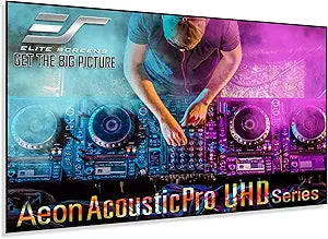 Elite Screens AR150H2-AUHD 150" AcousticPro UHD Projector Screen