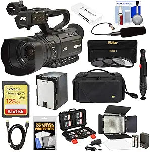 JVC K-103016-04 GY-HM250SP 4KCAM Sports Camcorder Bundle