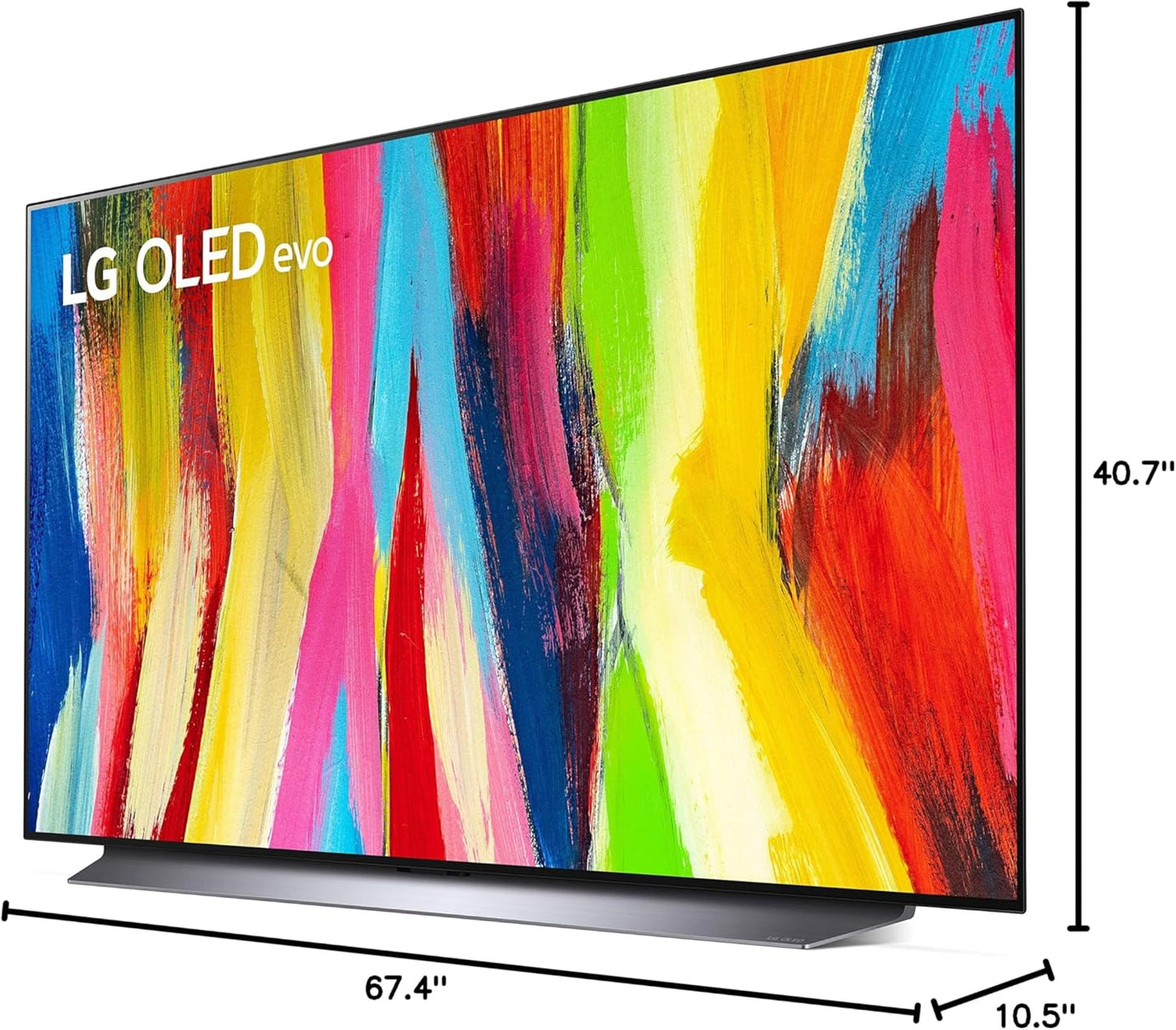 LG OLED77C2PUA 77-Inch 4K Smart OLED TV