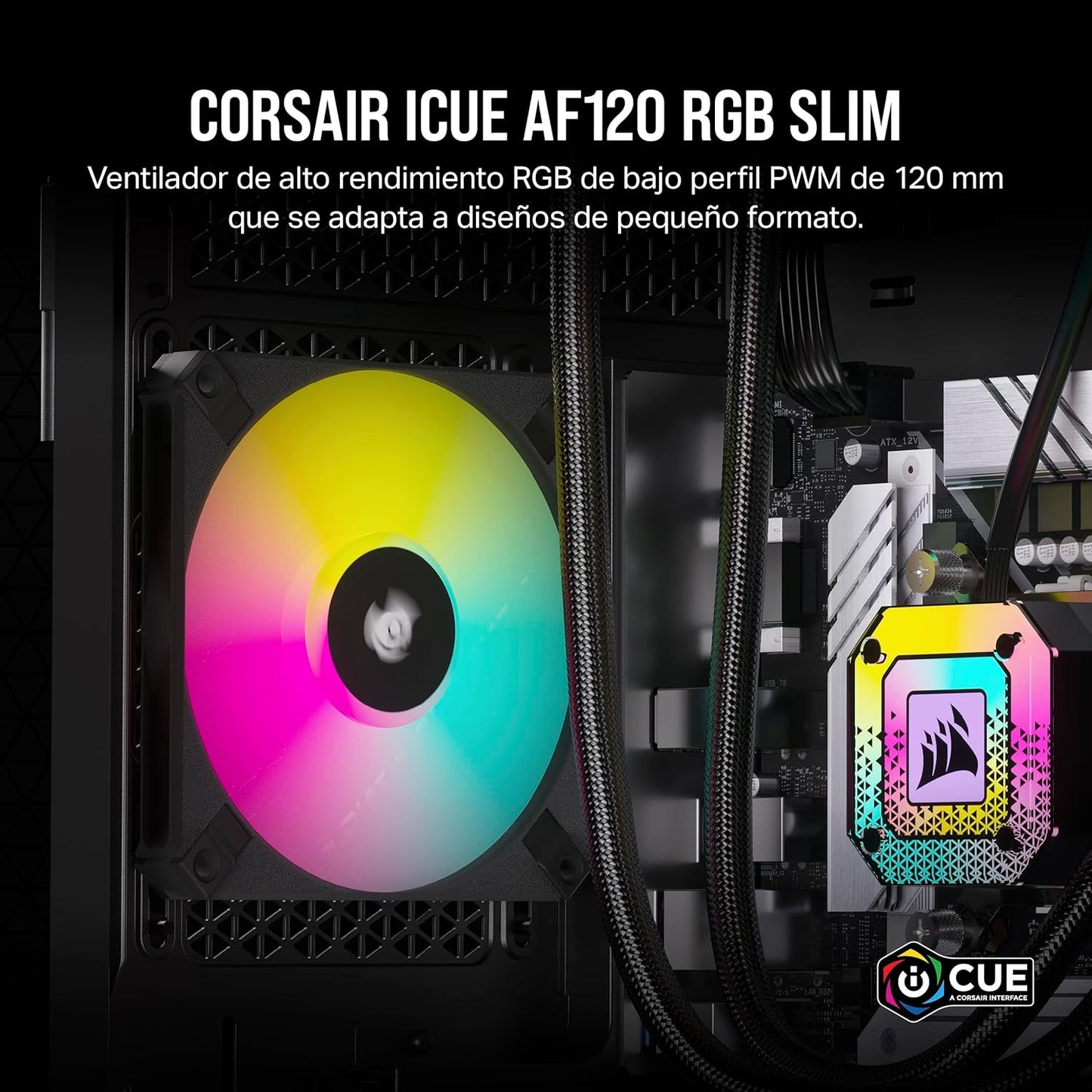 Corsair CO-9050162-WW AF120 RGB Slim 120mm Fan