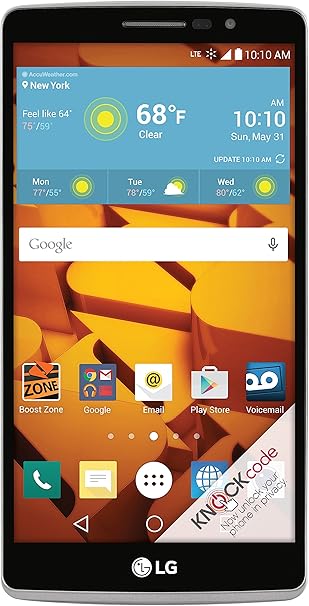 LG LGLS770ABB G Stylo Boost Mobile Android Smartphone