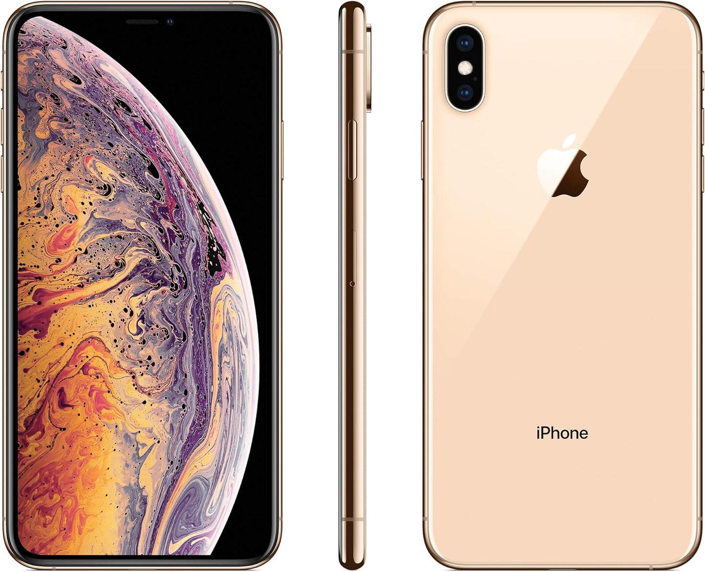 Apple iPhone XS Max 512GB Gold - GSM -Renewed