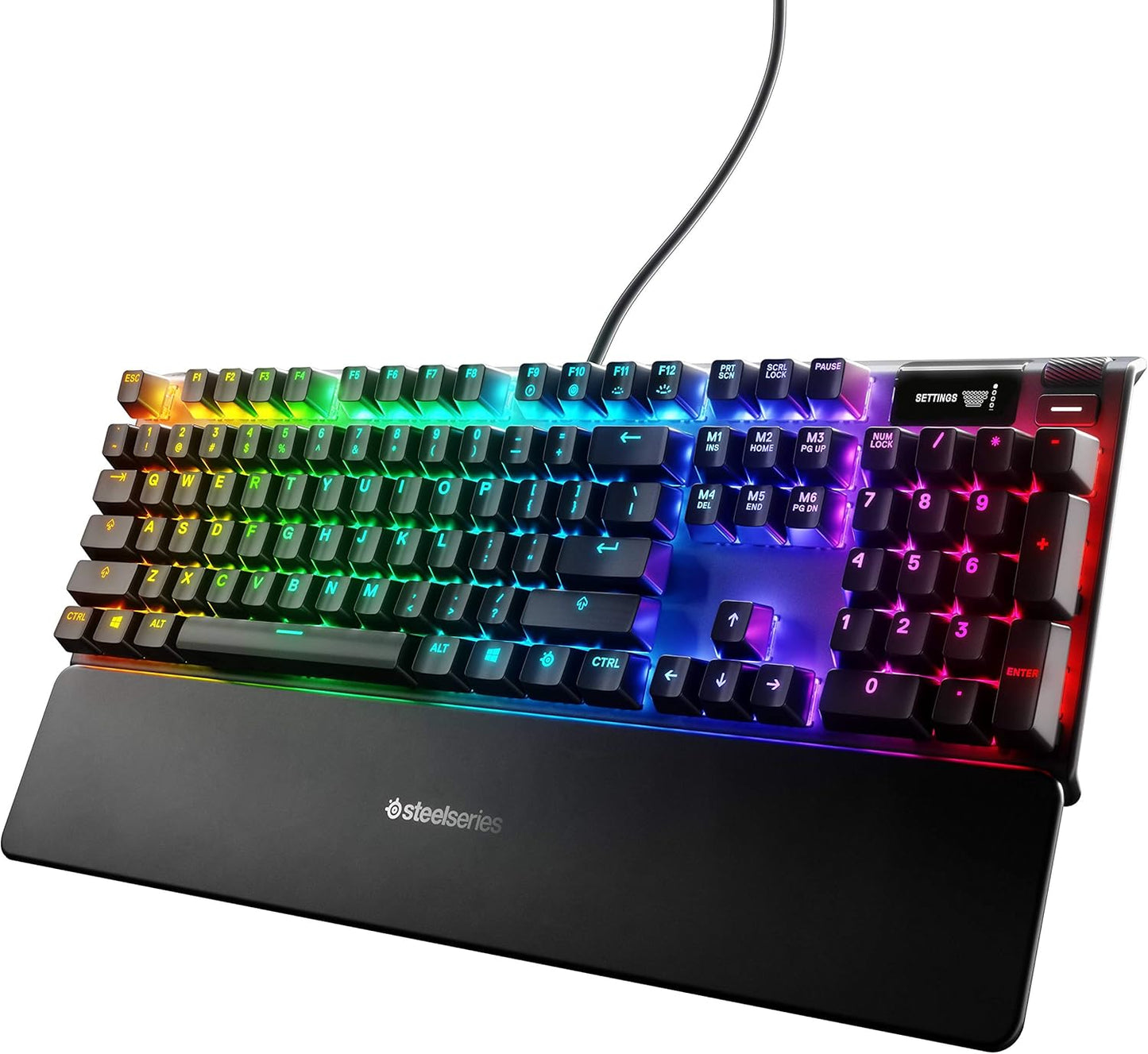 SteelSeries Apex 7 64636 Red Switch Mechanical Keyboard Refurbished