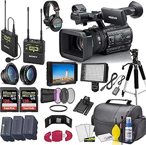 Sony PXW-Z150 4K XDCAM Camcorder Pro Bundle