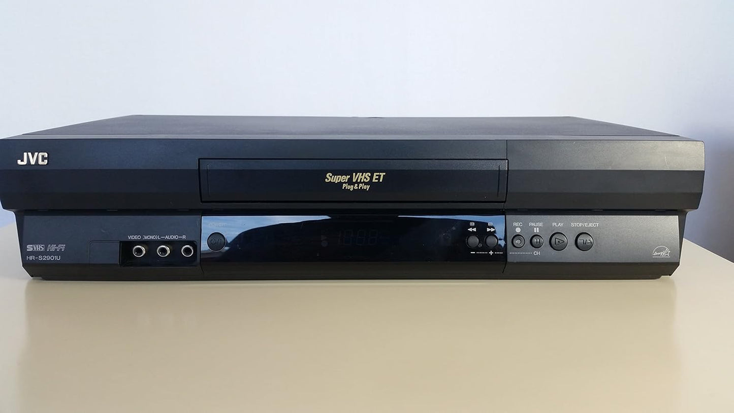 JVC HRS2910U 4-Head S-VHS VCR Player Recorder