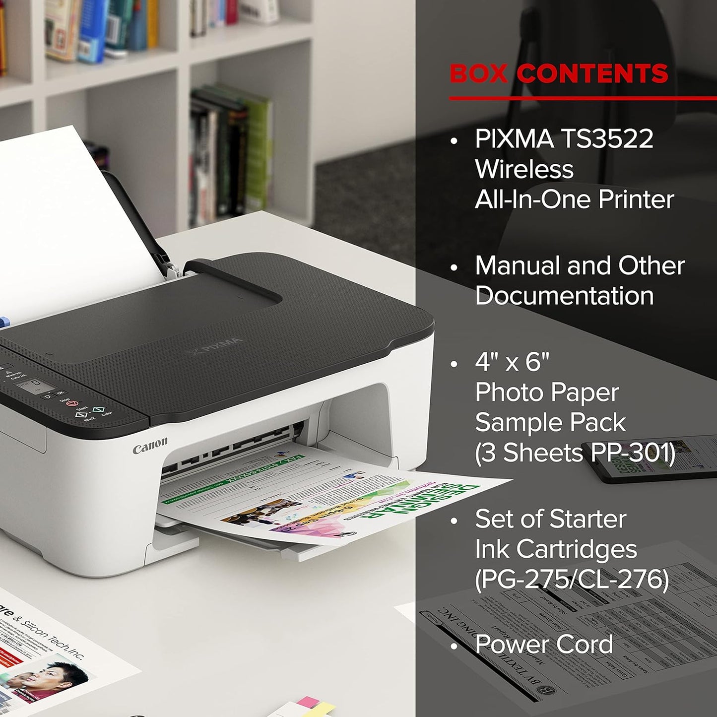 Canon PIXMA 3522 All-in-One Inkjet Printer - Wireless, Mobile Printing