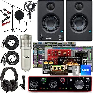 Focusrite Scarlett 4i4 USB Audio Interface Studio Bundle