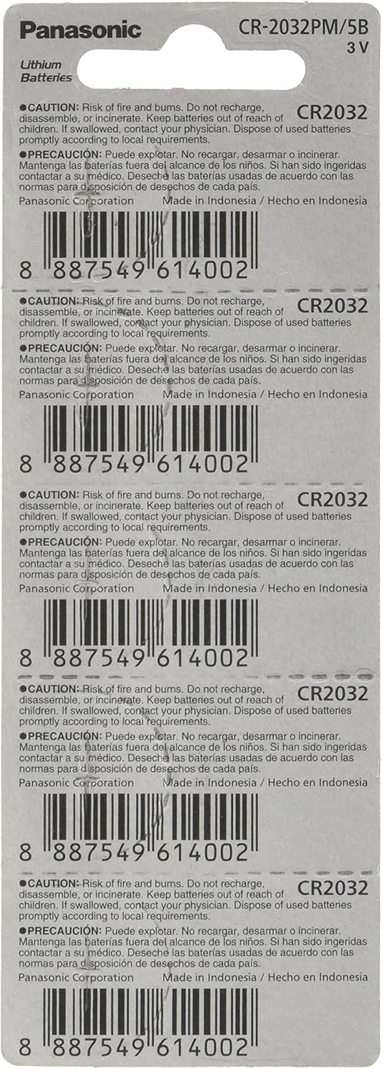 Panasonic CR2032-PANASONIC-10PACK - 10 x 3V Lithium Coin Cell