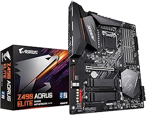 GIGABYTE Z490 AORUS Elite Intel Gaming Motherboard — main product image