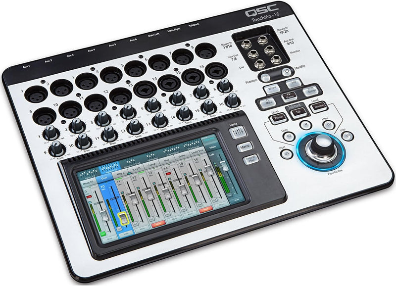 QSC TouchMix-16 Compact Digital Mixer with Bag — main product image